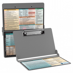 WhiteCoat Clipboard® - Silver Occupational Therapy Edition